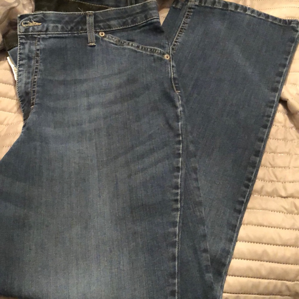 Meronza Sz 18W comfort no Gap waistband jeans